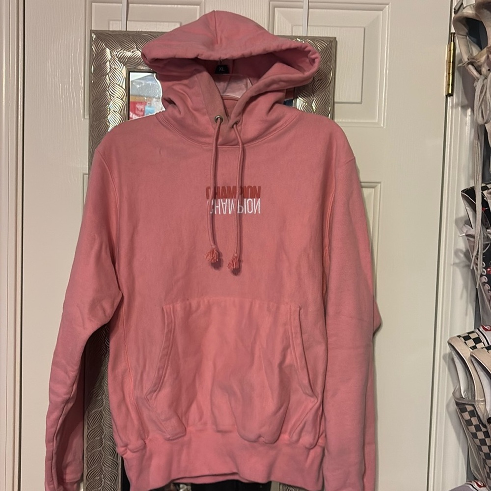 Pink Champion Hoodie
